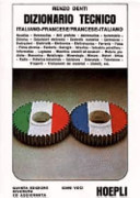 Copertina  Dizionario tecnico francese-italiano, italiano-francese